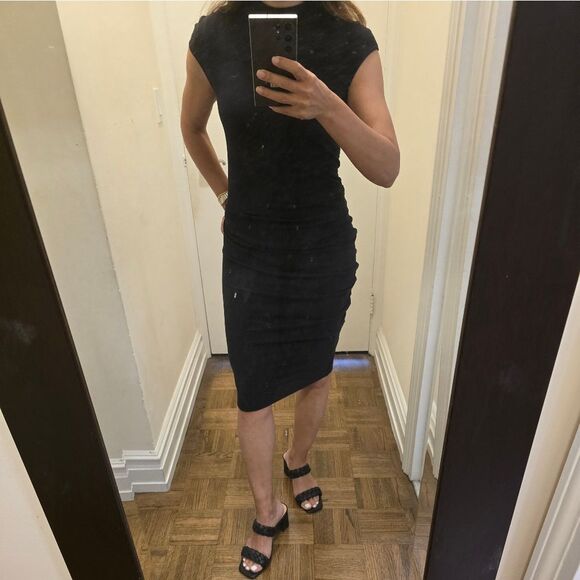 Helmut Lang Black Dress - Picture 1 of 6